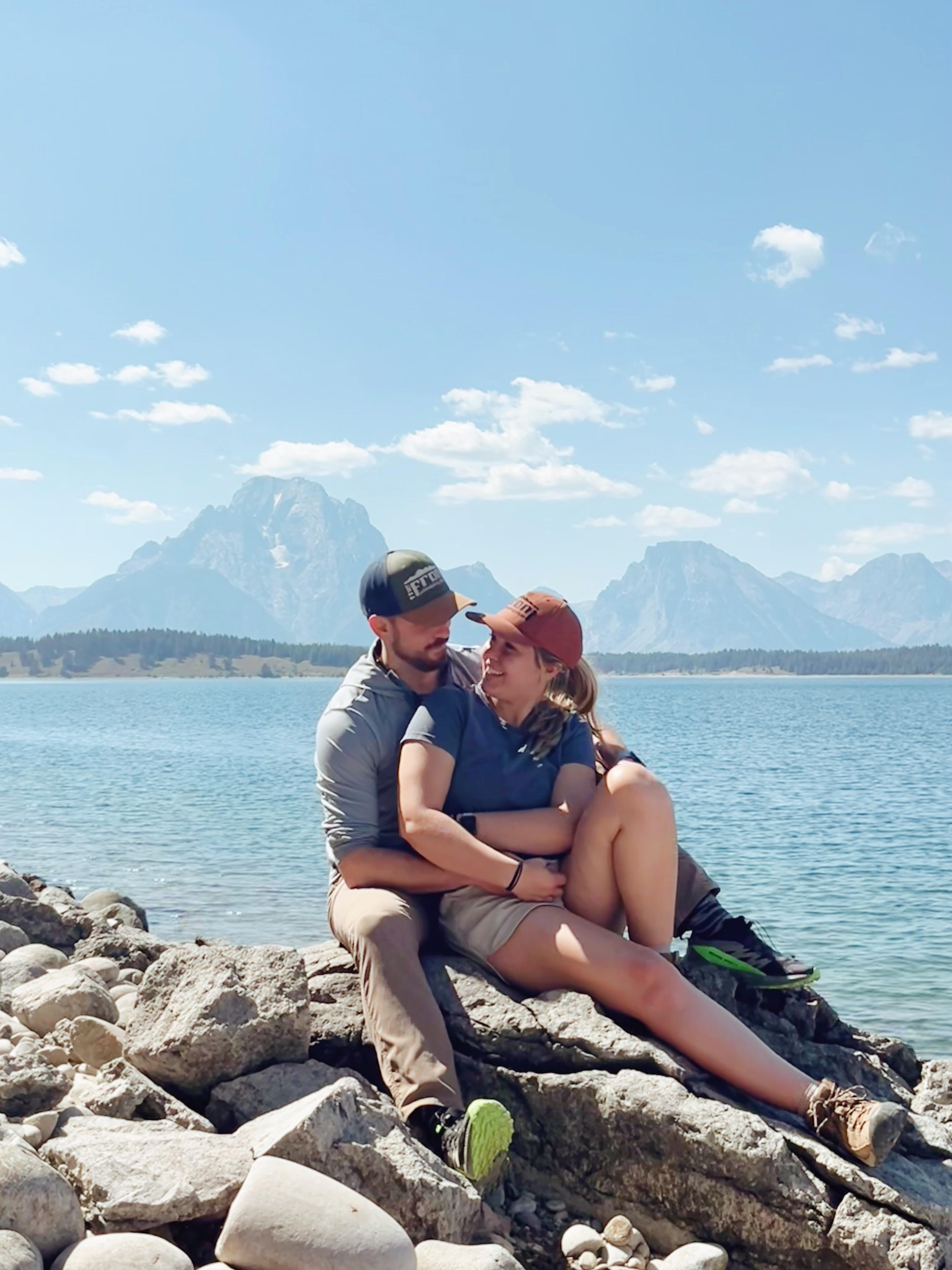Alicia and Granger at the Tetons